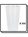 500 GOBELETS 25/28CL REUTILISABLES