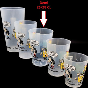 Gobelet personnalisable 25/28cl Demi 2