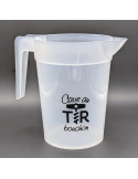 Pichet 1 litre PERSONNALISABLE