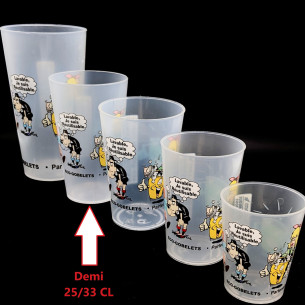 Gobelet personnalisable 25/33cl Demi 2